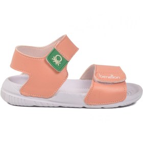 Resim United Colors Of Benetton Somon Cırtlı Kız Bebek Sandalet BN-1252 B 