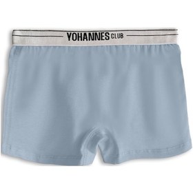 Resim Yohannes Club, Kız Çocuk, Pamuklu Boyshort Boxer , 3'lü Paket, Karışık Renkli Karışık 
