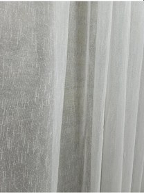 Resim Bbb Naturel Keten Tül Perde Ekru Et3011 
