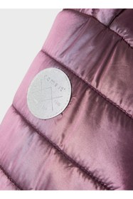 Resim name ıt Açık Mor Kız Bebek Fermuarlı Uzun Kollu Düz Mont NMFMADIA PUFFER JACKET1 