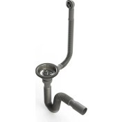 Resim Büyük Kafa Evye Sifonu - Yuvarlak Taşmalı 