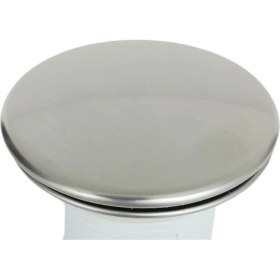 Resim Isola Lavabo Gider Süzgeci Pop Up Basmalı Bas-Aç Klik Klack Bağlantı Ağzı 1 1/4'' (4.2 Cm) Olan Lavabo Sifonlarına Uygun 
