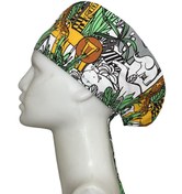 Resim Doktor Hemşire Aşçı Cerrahi Bone Hastane Bone Bandana M018 