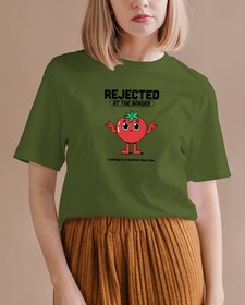 Resim Gümrükten Dönen Domates Kadın Tişört 