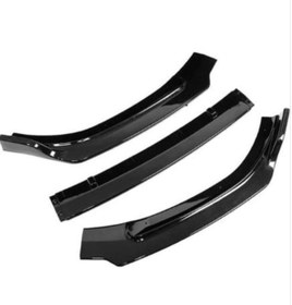 Resim BTL OTOMOTİV Mercedes W210 3 PARÇA TAMPON EKİ KARLIK LİP PİANO BLACK 