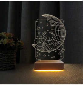 Resim Ayıcık Aydede Masa Lambası Çocuk Odası Gece Lambası 