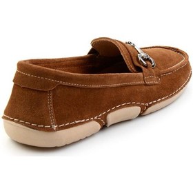 Resim Bambi Taba Leather Kadın Loafer Ayakkabı K01028130601 Taba 