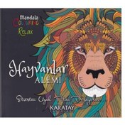 Resim 4E Boyama Kitabı Hayvanlar Alemi Mandala Karatay 