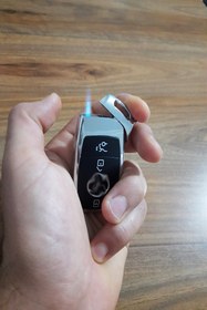 Resim Saatistan Manyetolu Araba Anahtarı Figürlü Şık Çakmak ve Koleksiyon Hediye 