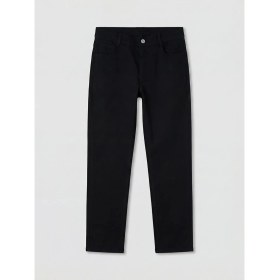 Resim LC Waikiki Lcw Kids Siyah Slim Fit Erkek Çocuk Gabardin Pantolon 