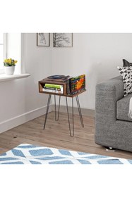 Resim Genel Markalar Plak Ve Pikap Sehpası Metal Ayaklı Barok 