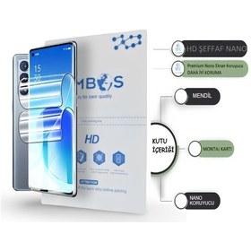 Resim İnfinix Note 20 Pro Uyumlu Nano Ekran Koruyucu Şeffaf Hd Ultra İnce Esnek - Umbos 