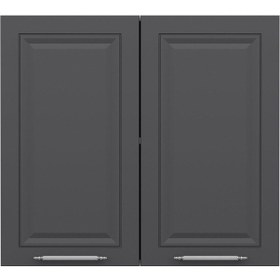 Resim Minar Mutfak Modül Üst 2dk1r 80cm Dolap Byz Mebran C Antrasit 