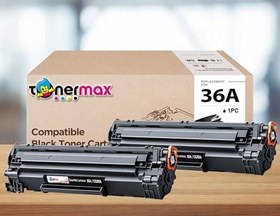 Resim Hp Uyumlu Tonermax LaserJet M1120 MFP Muadil Toner 2'li Paket / CB436A 