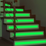 Resim Karanlıkta Parlayan Merdiven Basamakları ve Kapı Çerçevesi Çıkartmaları, Ev Dekoru için Kendinden Yapışkanlı Çıkarılabilir PVC Duvar Stickerları, 4*100cm Rulo - JDX12000-YX, Arka Plan Duvarı, Pencere Çerçevesi, Duvar Boyama 