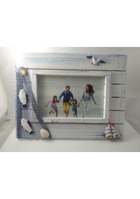 Resim Deniz Temalı Dekoratif Çerçeve (468578377) 