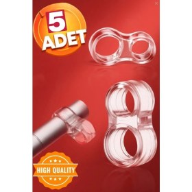 Resim Primeaks Kapı Koluna Takılan Silikon Kapı Tamponu Duvar Koruyucu (5 Adet) 