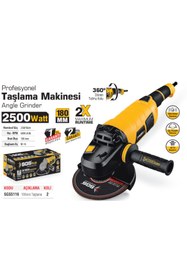 Resim İBTAŞ Sgs5116 Profesyonel 180mm Büyük Taşlama Makinesi 2500 Watt 