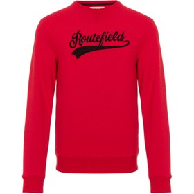 Resim Routefield Hook Erkek Sweatshirt Kırmızı 
