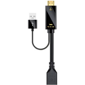 Resim KEEPRO Hdmı To Display 4k Kablo Usb2.0 Güç Kaynağı Kablosu Hd To Dp 