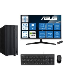 Resim Asus Expertcenter P500MV Intel® Core™ Ultra 7 240H 5.2ghz Aı 64GB Ddr5 2tb SSD 23.8"120Hz 8GB/RTX5050 WIN11HOME Mini Tower Masaüstü Bilgisayar D724016512B0D27H24+ZETTAUSBBELLEK 