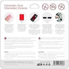Resim Tencere Kapağı Tutucu 3 Set (6 Parça) Kendinden Yapışkanlı, Pot Lid Holder 