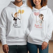 Resim Canım Eşim Kapşonlu Sevgili Sweatshirt 