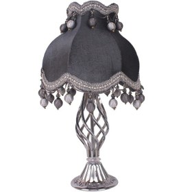 Resim Kadife Kaplı El Yapımı Klasik Model Abajur 13798376 Diğer 