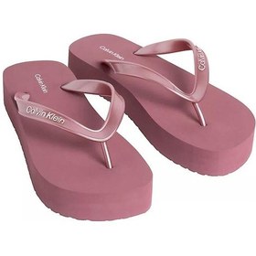 Resim Calvin Klein Kadın Platform Detaylı Terlik-14956 Mor 