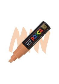 Resim Uni Posca Marker Pc-8K 8.0 Mm Light Orange 