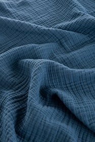 Resim Caline Baby 4 Kat Müslin Kundak 75x75cm - Navy 
