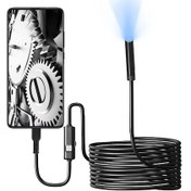 Resim Aumotop Işıklı Endoskop Kamera, 8 Ayarlanabilir Led Işıklı K22339b-1 