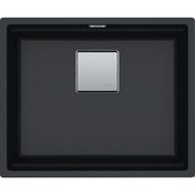 Resim Franke Kubus 2 Kng 110-52 Granit Nero Eviye 