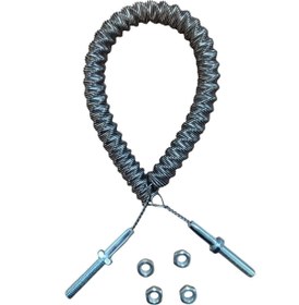 Resim inox rezistans 2300 Watt Ufo Infrared Isıtıcı Soba Teli 