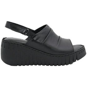 Resim Venüs 24340250y Dolgu Topuk Yumuşak Deri Kadın Sandalet 001 