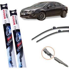 Resim Bosch Opel Astra Sedan Muz Silecek Takımı Ön Aerotwın 2012-2020 