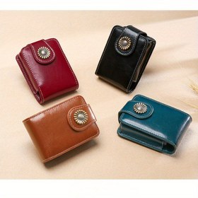 Resim 1 adet Klasik Mini Makyaj Çantası Kadınlar için, Küçük Taşınabilir Kozmetik Kasa ile Ayna, Hipoalerjenik, Seyahat Hijyen Pouch, Çok Renk Seçenekleri 