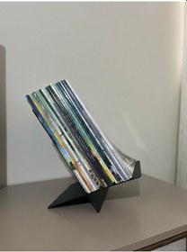 Resim Metal Modern Dergi -kitap Tutucu Salon, Ofis, Çalışma Masası İçin 