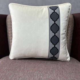 Resim TITAN-2 (KREM) - 50x50 (KARE) İçi Dolgulu Düz Fitilli 
