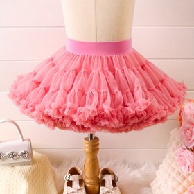 Resim Çok Yönlü Katmanlı Tutu Etek Kızlar Prenses Mesh Etek Doğum Günü Partisi Noel Hediyesi İçin 