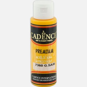 Resim Cadence Akrilik Boya Sunshine Yellow 70 ml 