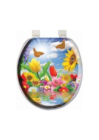 Resim Softy Jumbo Desenli Yumuşak Klozet Kapağı Beyaz 8691580114748 