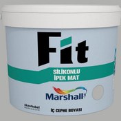 Resim Marshall Meteor 3,5 Kg Fit Silikonlu İpek Mat İç Cephe Boyası (MARSHALL.5556253) 