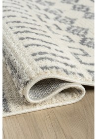 Resim Puffy Krem Gri Halı Salon Oturma Odası Çocuk Odası Yatak Odası Halısı 1005 Krem Gri 