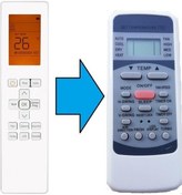 Resim Beko 74826 İle Uyumlu Klima Kumandası-resimde Sağdaki Gönderilir 