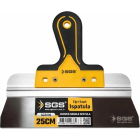 Resim Sgs Eğri Saplı Ispatula 25CM 