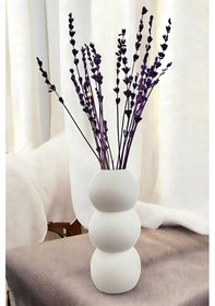 Resim Beyaz Dekoratif Vazo Obje Ev Dekorasyon Masa Üstü Dekor Vazo Model 33 Karışık 