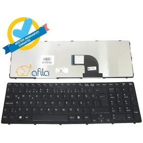 Resim Sony Uyumlu Vaio SVE151G13M, SVE151G17M Notebook Klavyesi (Siyah TR) 