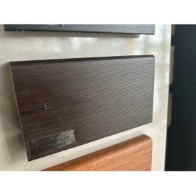 Resim By Istanbul Modema 8 cm Renkli Pvc Kaplma Parke Süpürgelik Wenge Wenge 