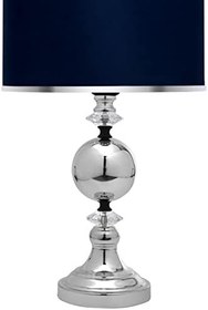 Resim MİNİMAL E-TİCARET & BİLGİ TEKNOLOJİLERİ Omega Silver Chrome Abajur 